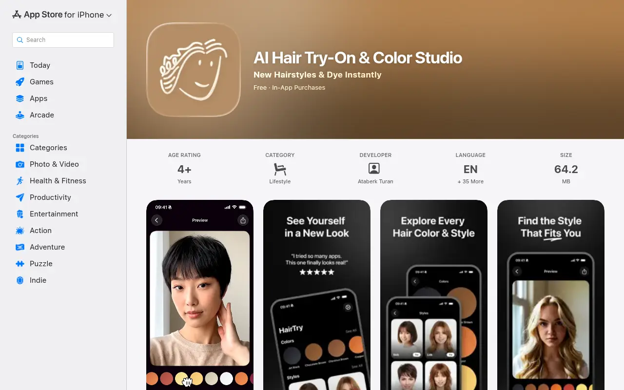 HairTryAI