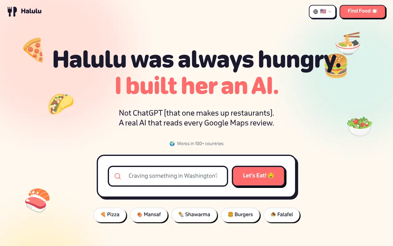 Halulu is Hungry
