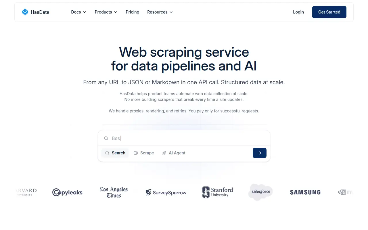 HasData