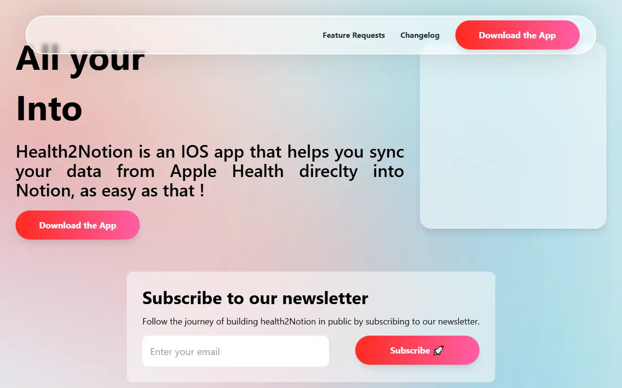 Health2Notion