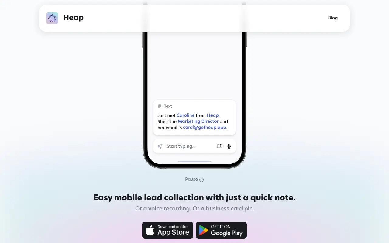 Heap App