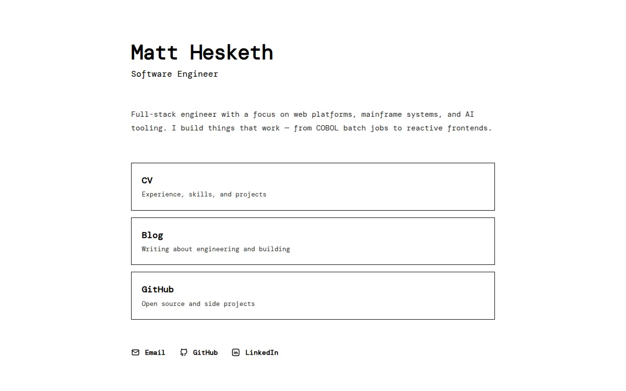 Hesketh Web Design
