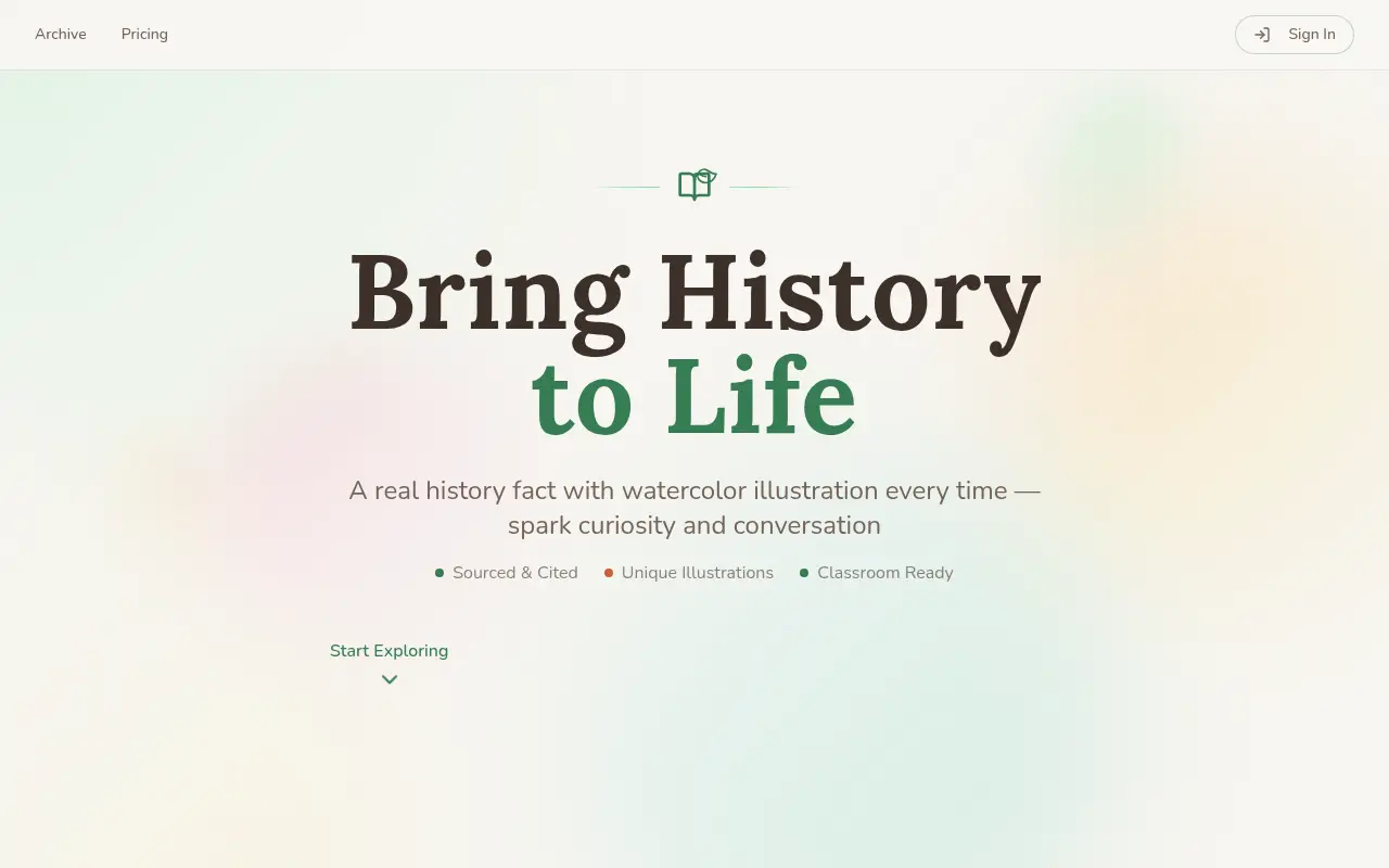 HistoryFactGenerator.xyz