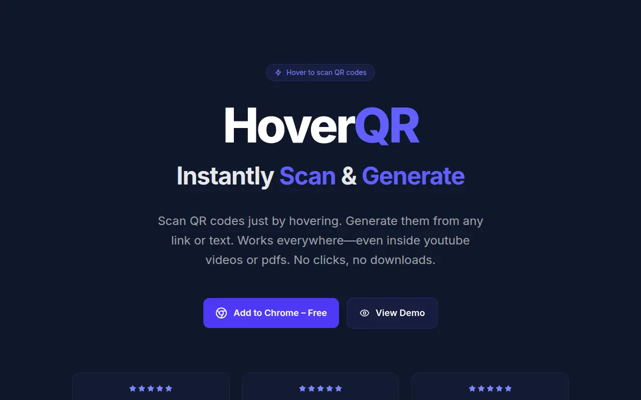 HoverQR