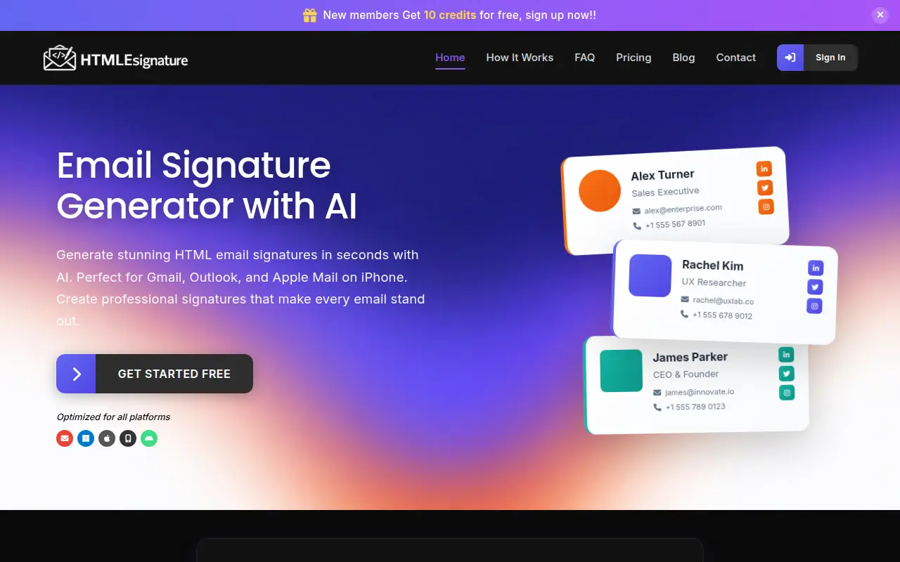 HTMLEsignature
