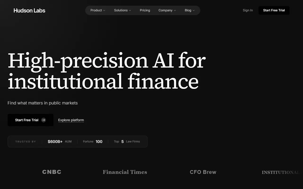 Hudson Labs (formerly Bedrock AI)