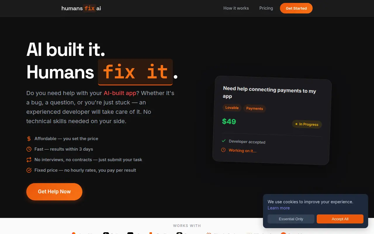 humans fix ai