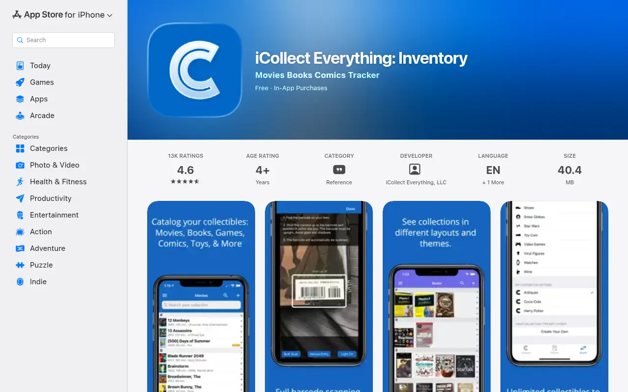iCollect Everything - All Apps