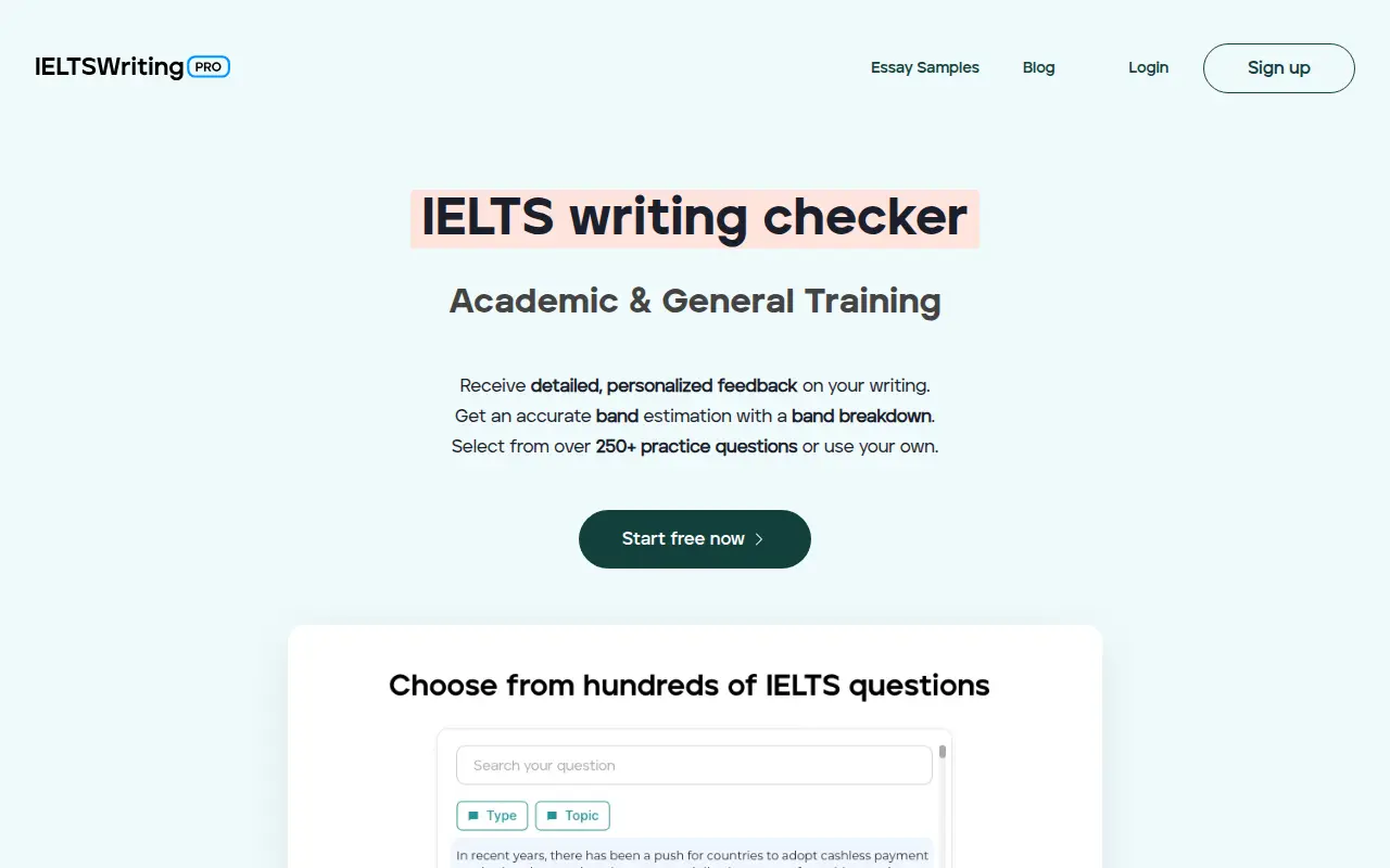 IELTS Writing Pro