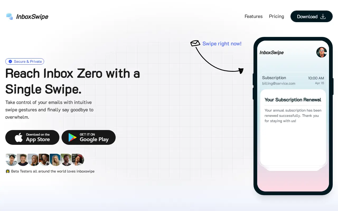 InboxSwipe AI