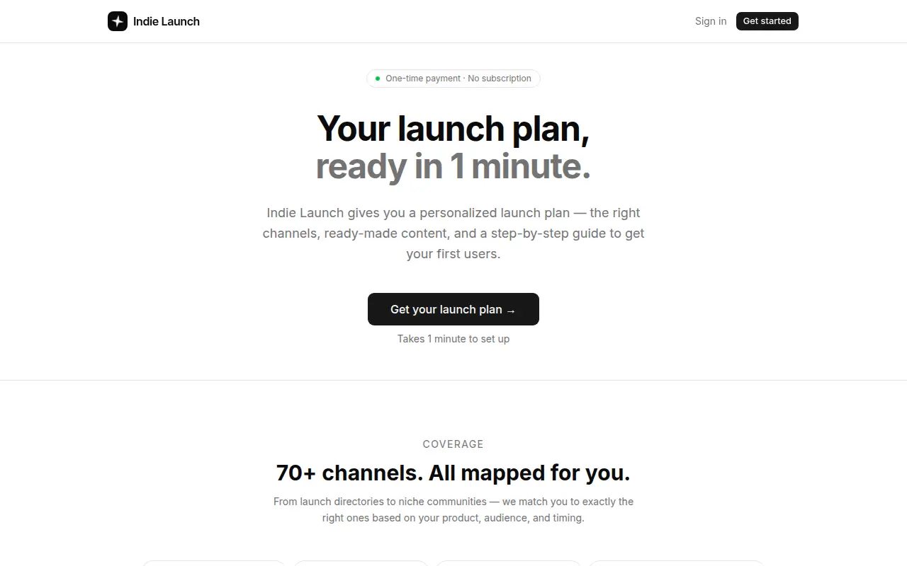 Indie Launch