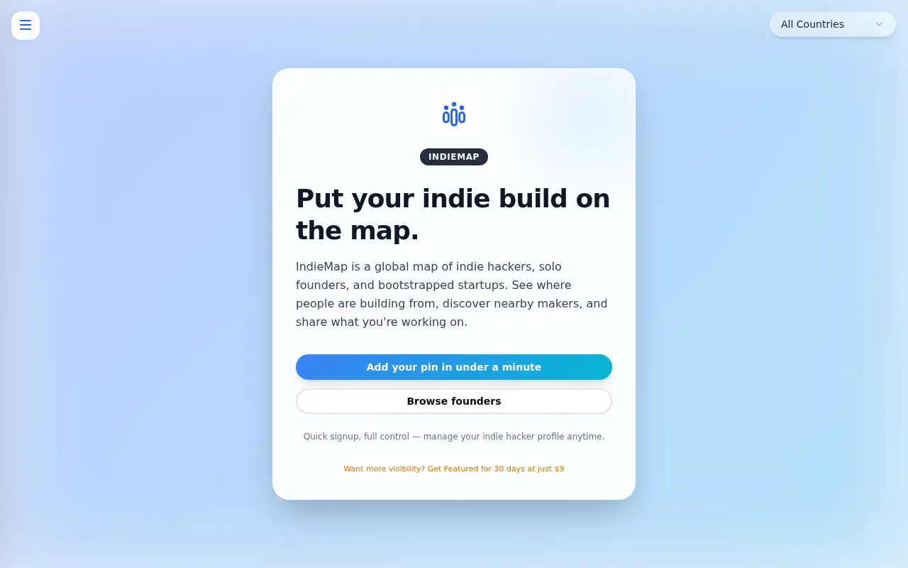 IndieMap