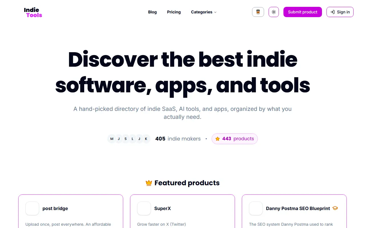 IndieTools