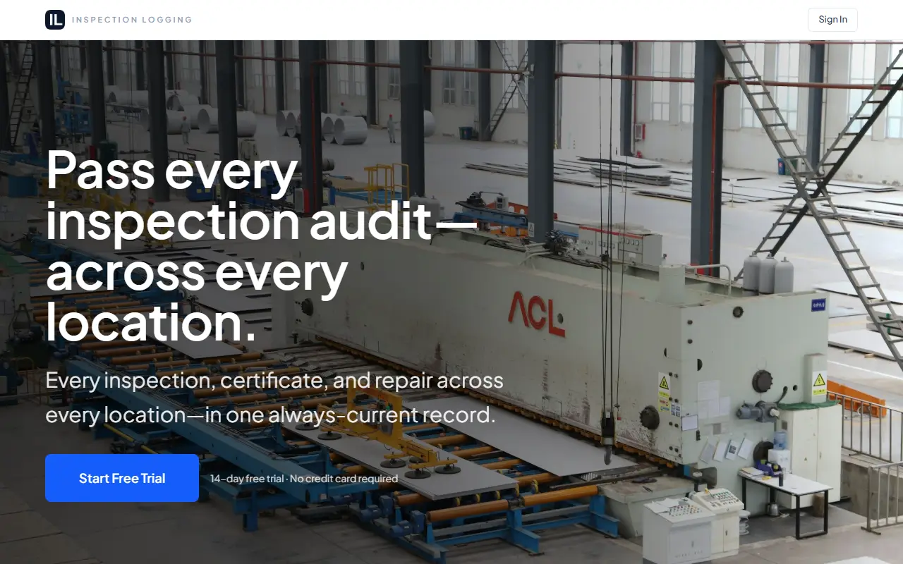 Inspection Logging