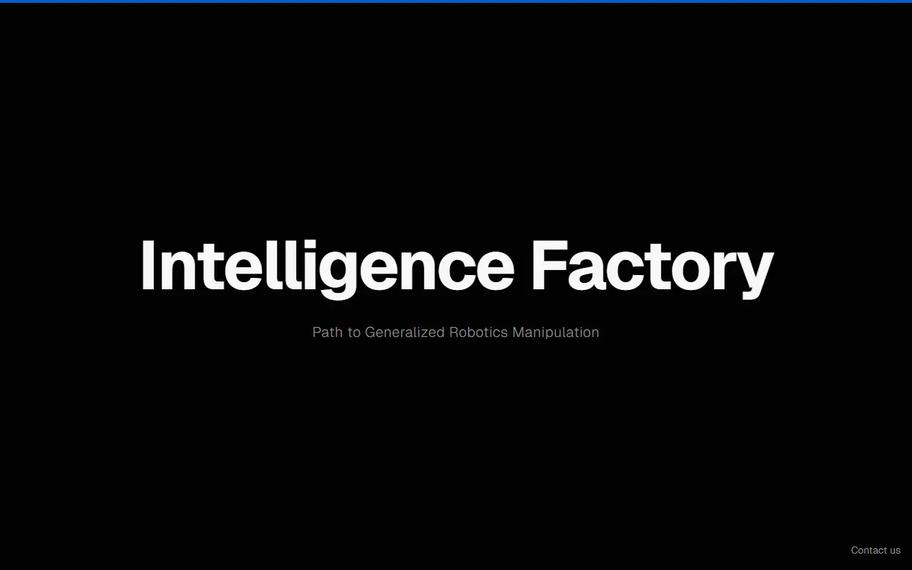Intelligence Factory
