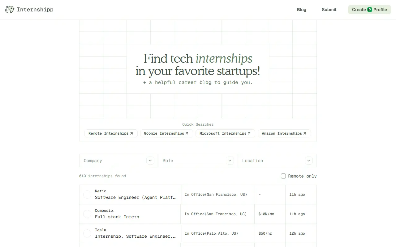 Internship