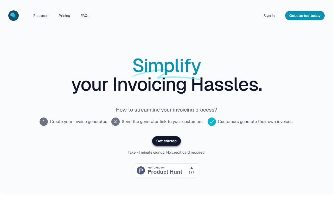 Invoice Pages