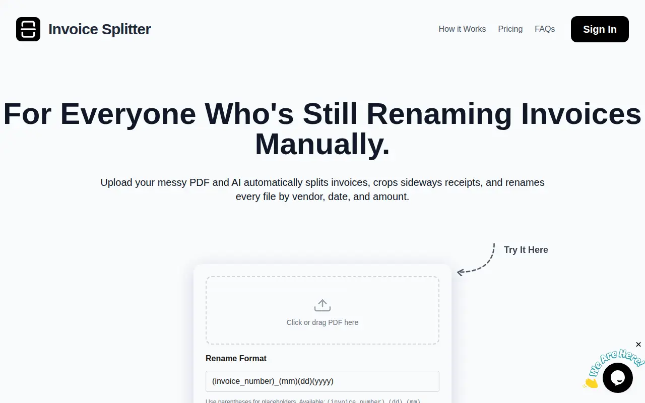 InvoiceSplitter