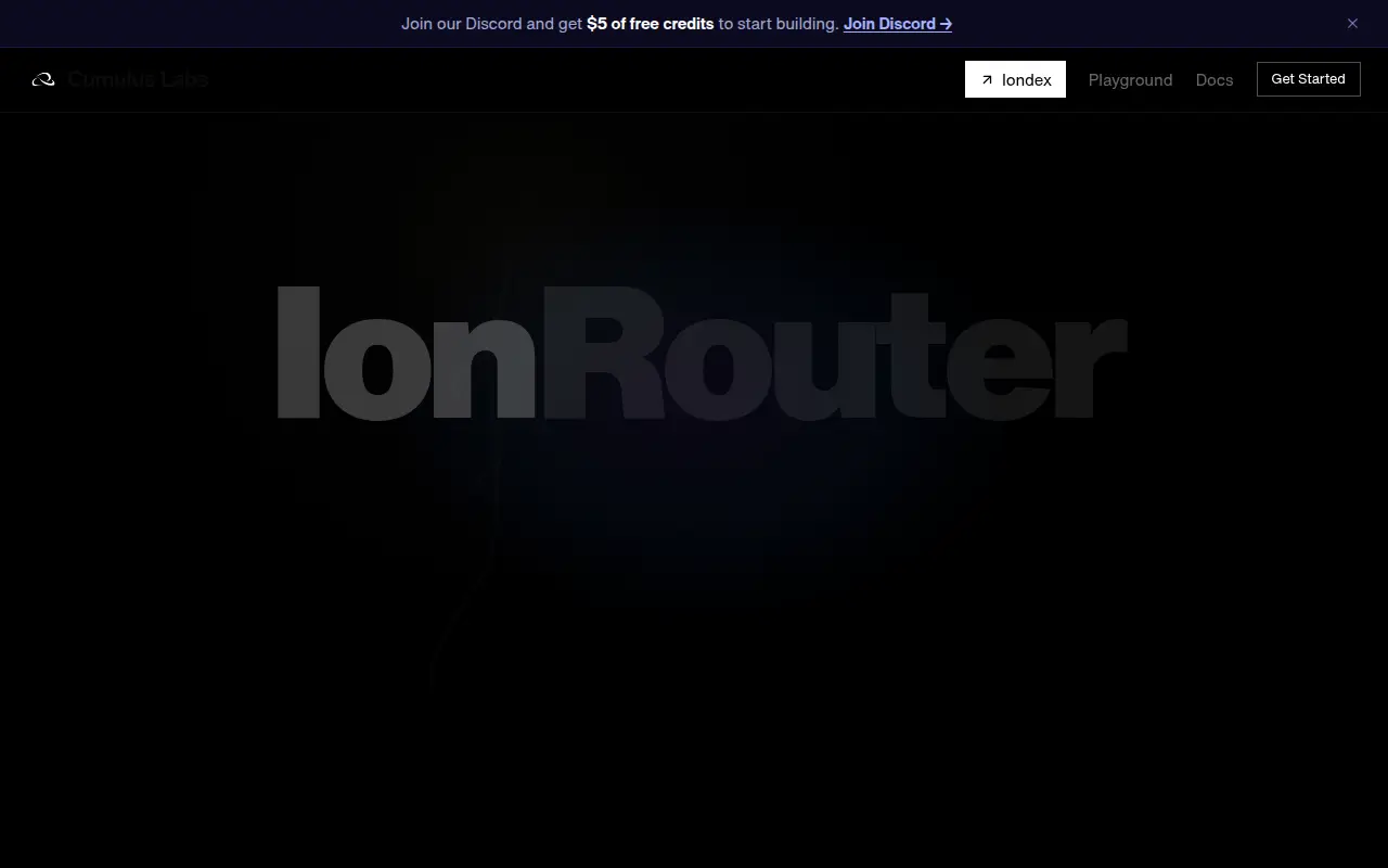 IonRouter 