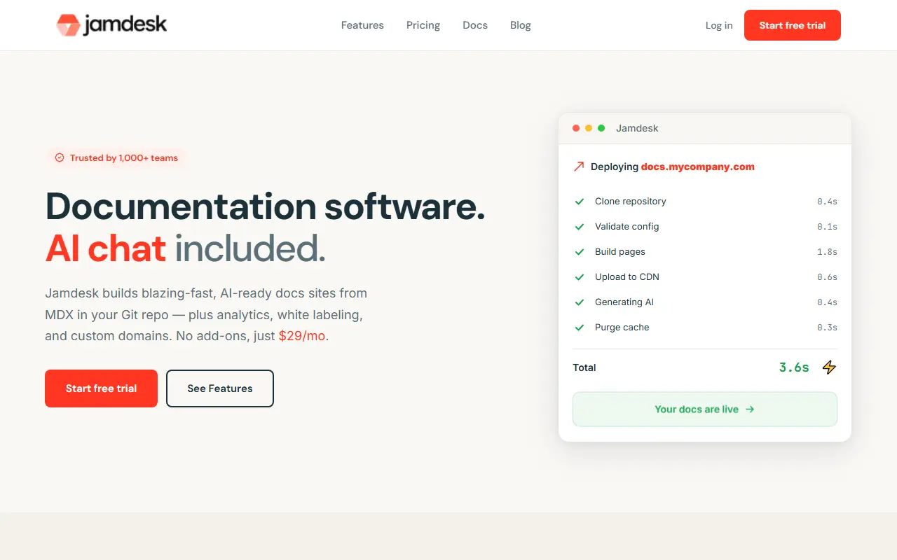 Jamdesk