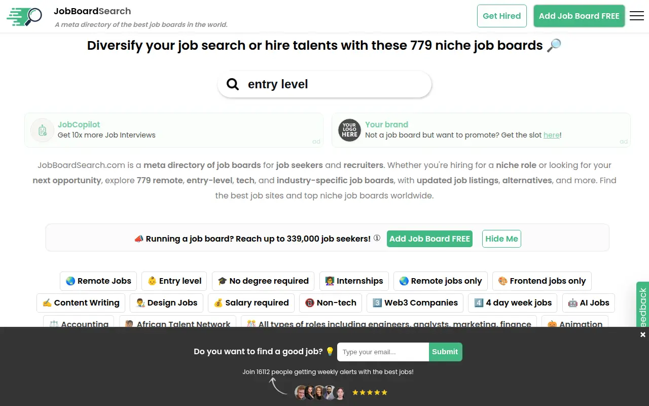 JobBoardSearch 🔎