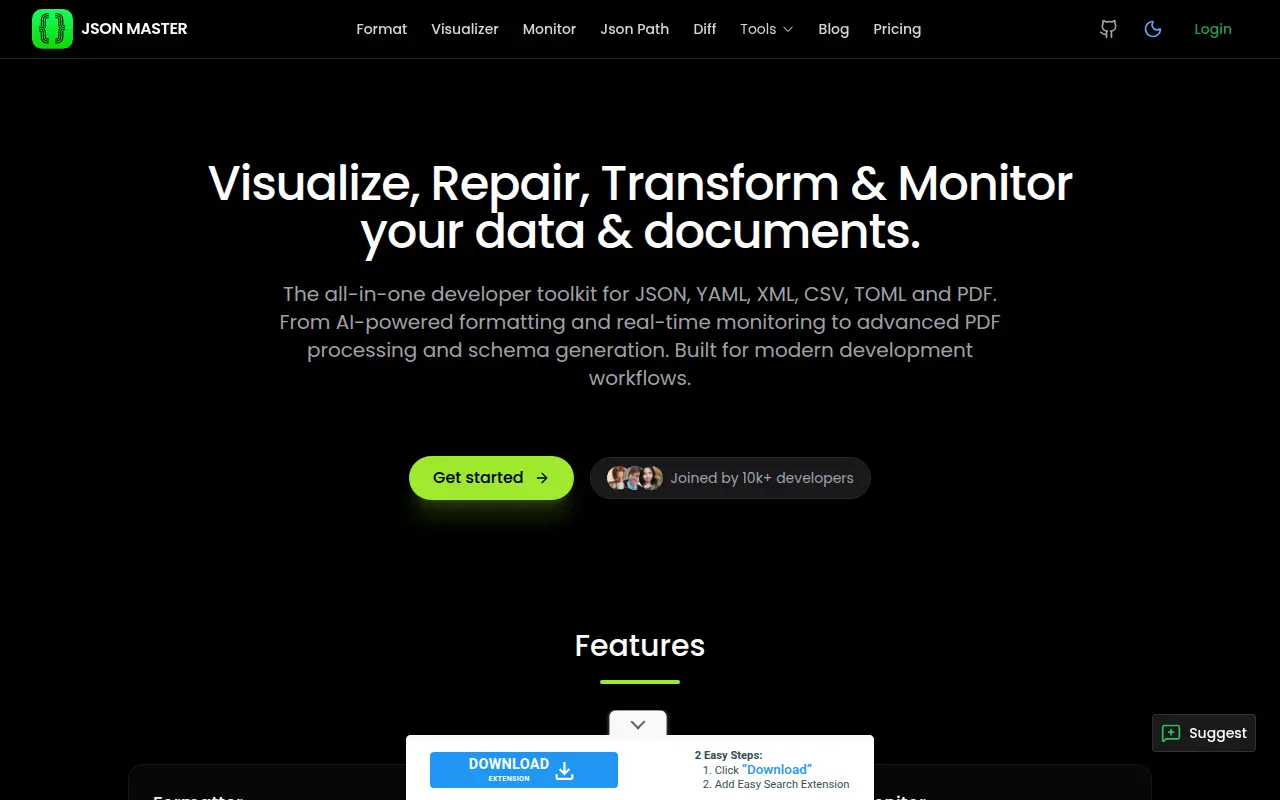 JSONMASTER