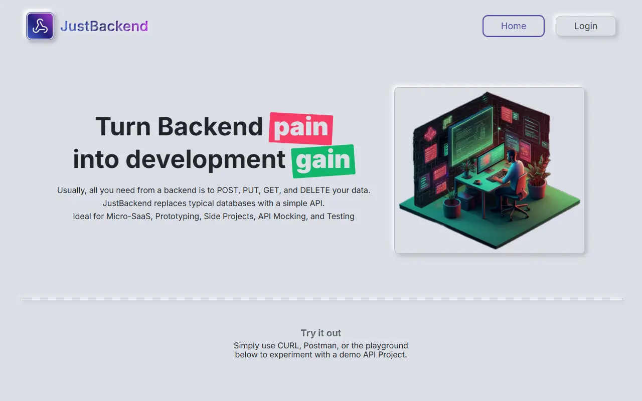 JustBackend