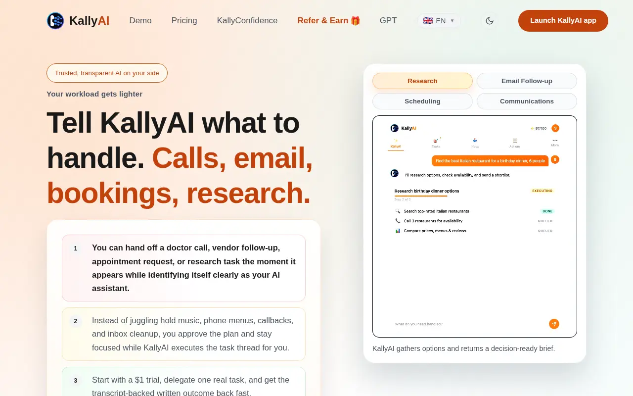 Kally Intelligence, Inc.