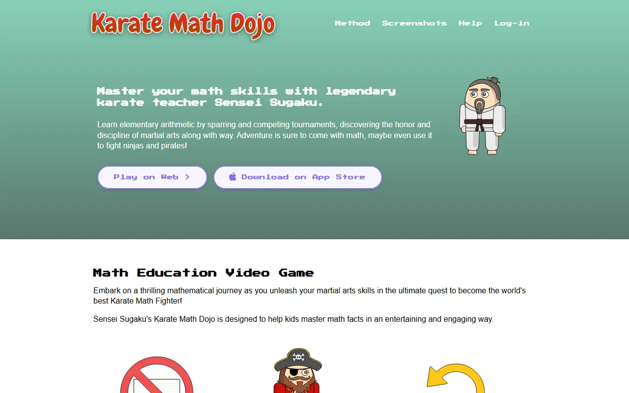 Karate Math Dojo