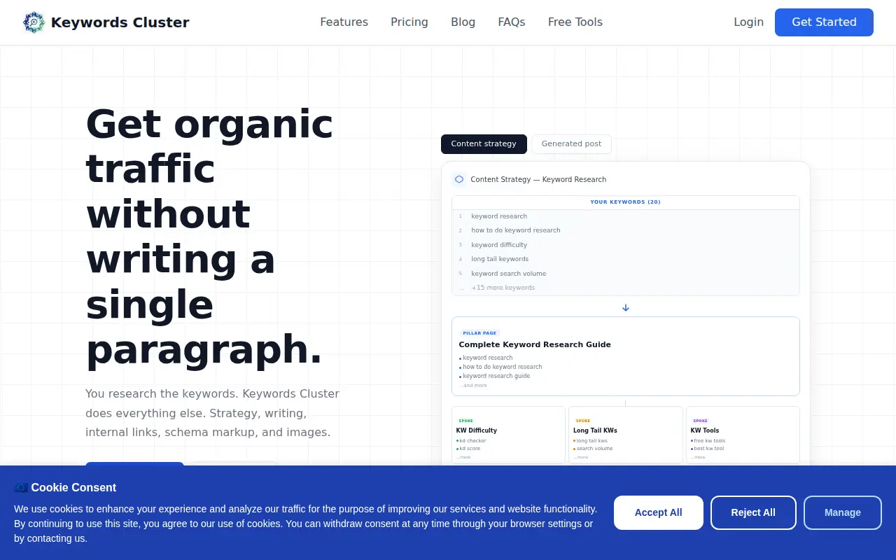 Keywords Cluster