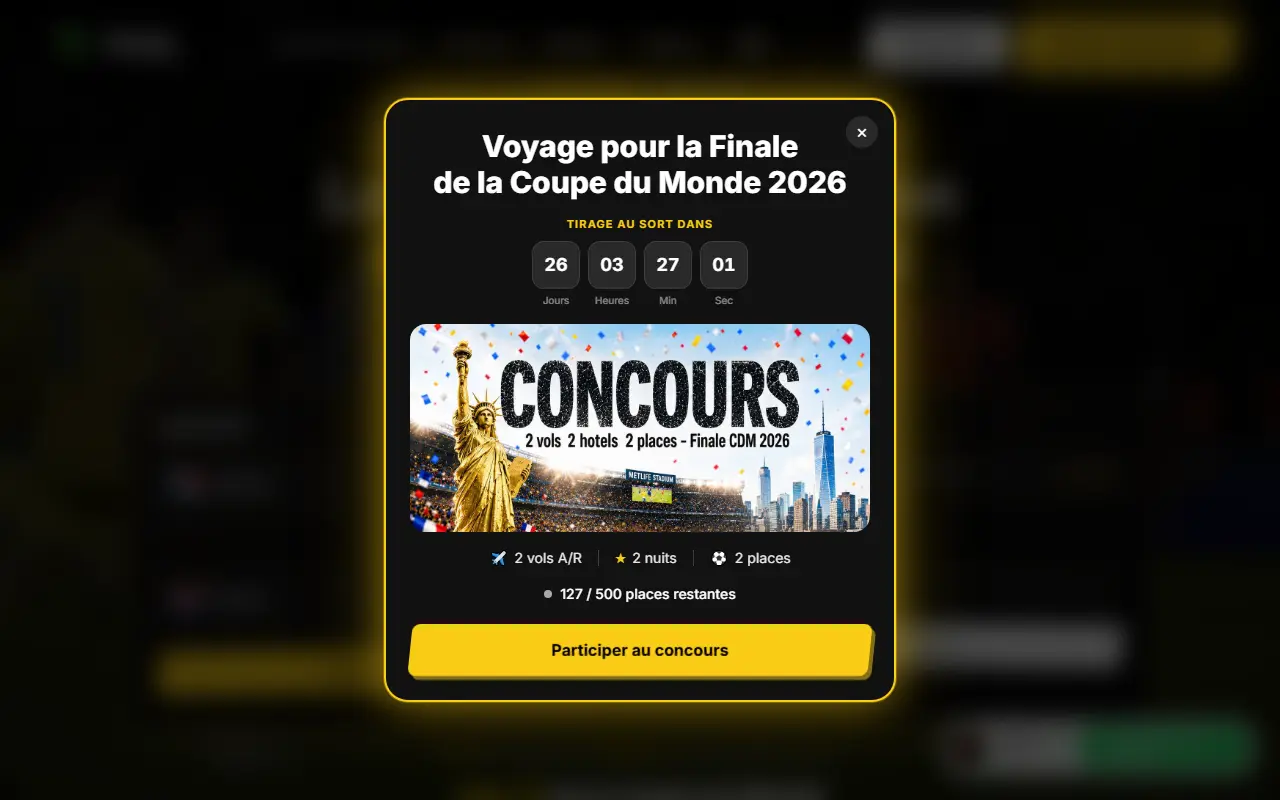 Kickly - Pronos Coupe du Monde ⚽