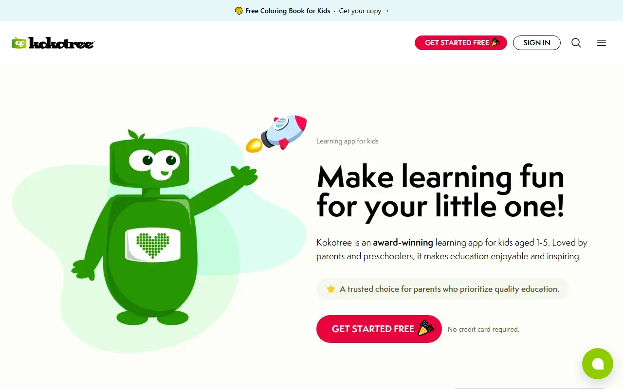 Kokotree Preschool App