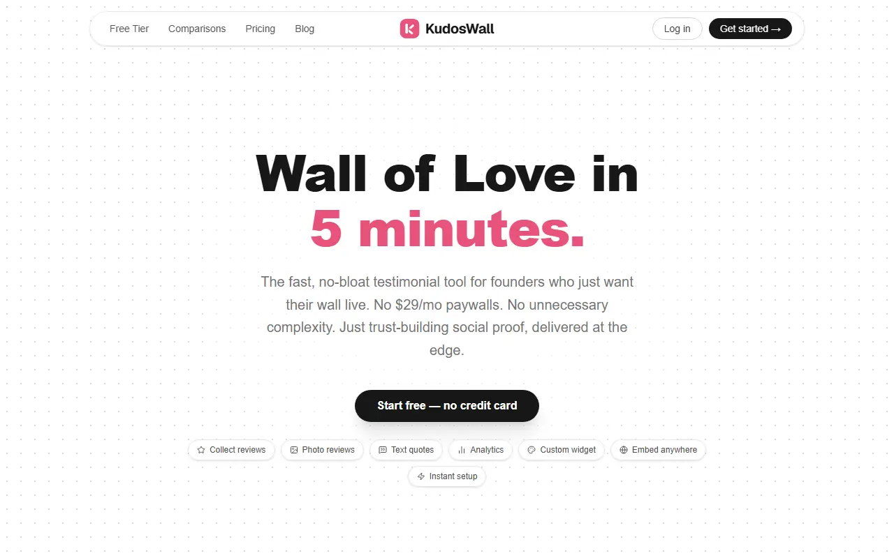 Kudoswall - Turn happy customers into your best sales tool.