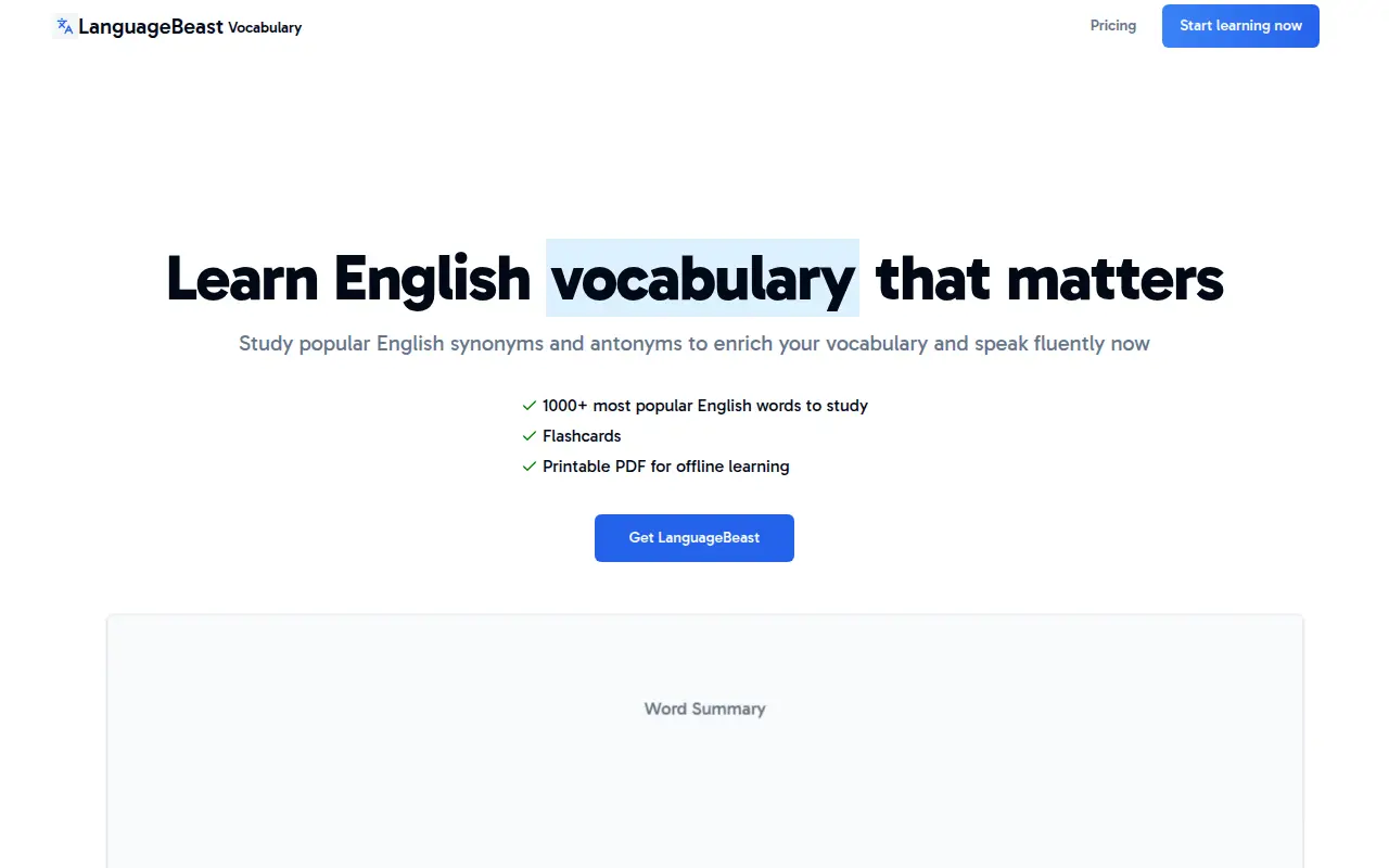 LanguageBeast