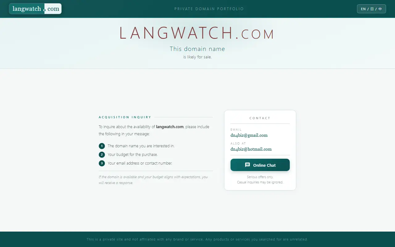 LangWatch