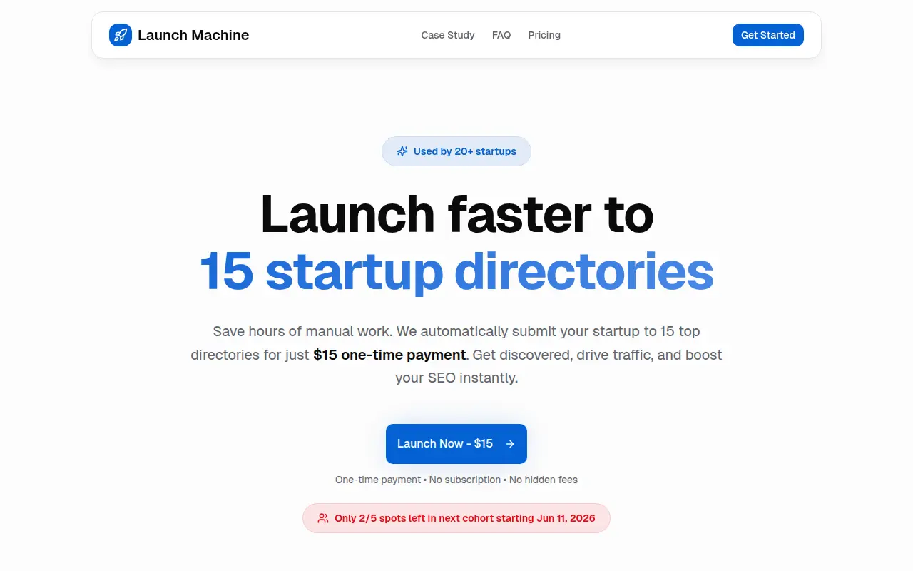 Launch Machine