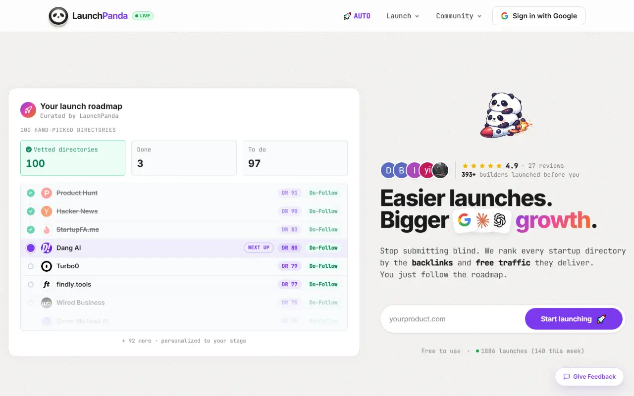 Launch Panda