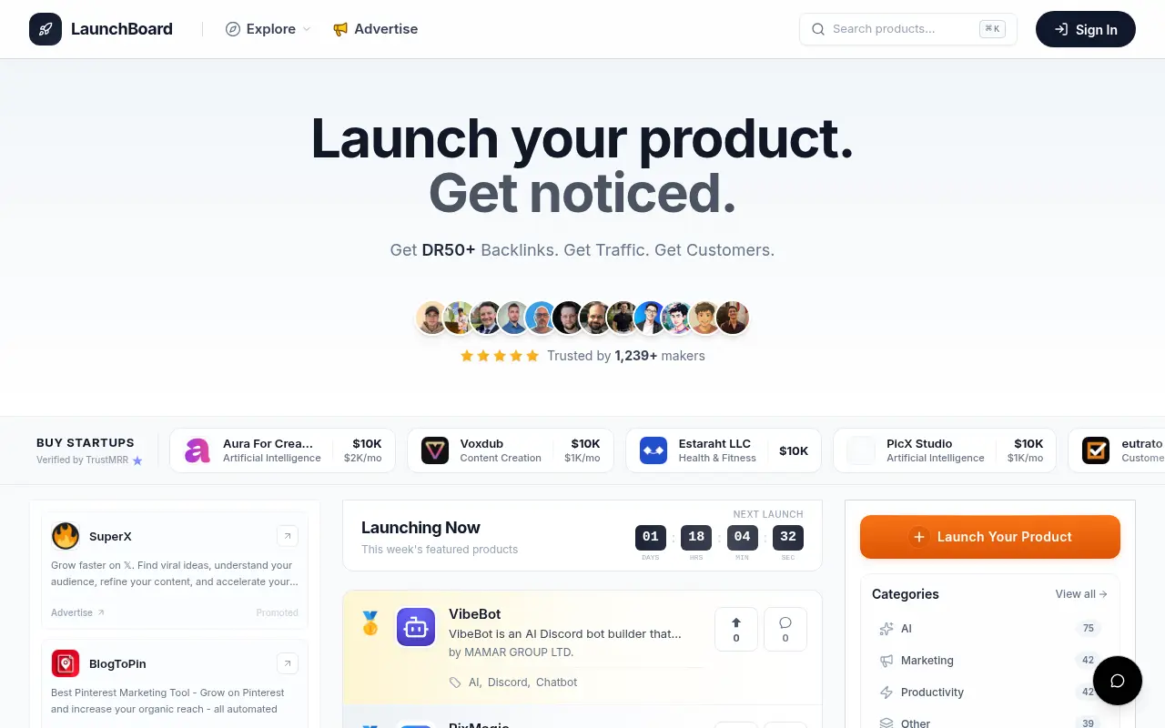 LaunchBoard