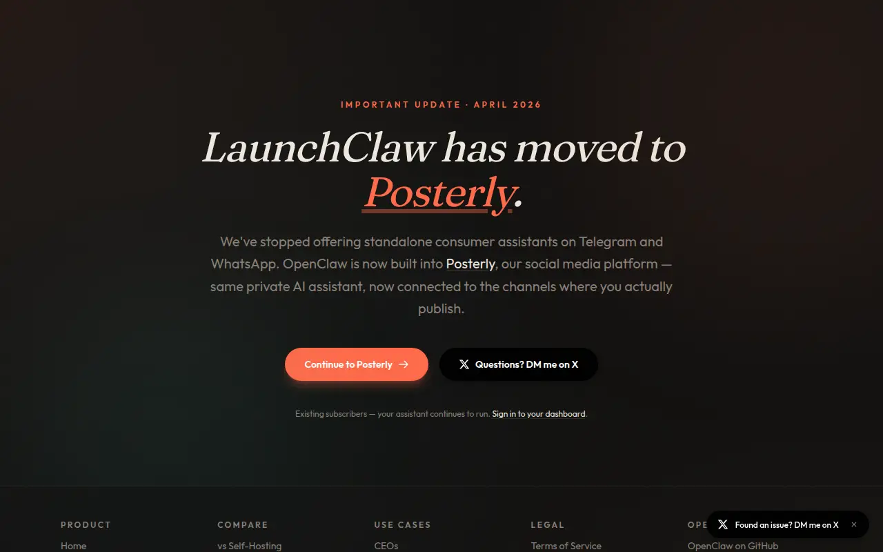 LaunchClaw - Openclaw in minutes
