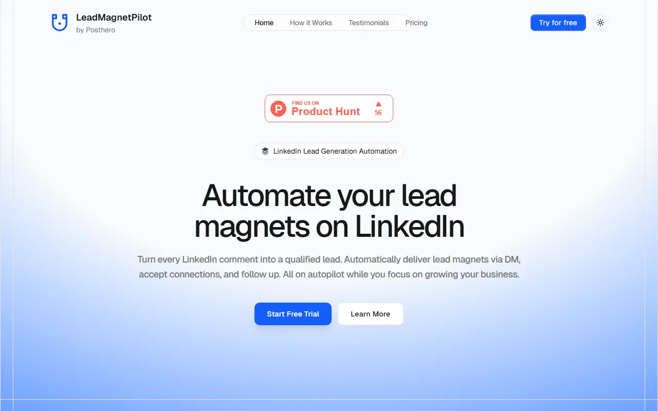 Lead Magnet Pilot