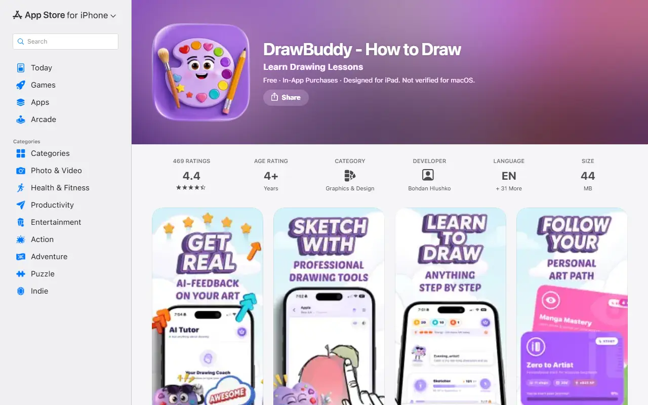 Learn How To Draw - DrawBuddy