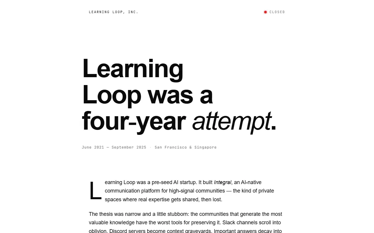 Learning Loop