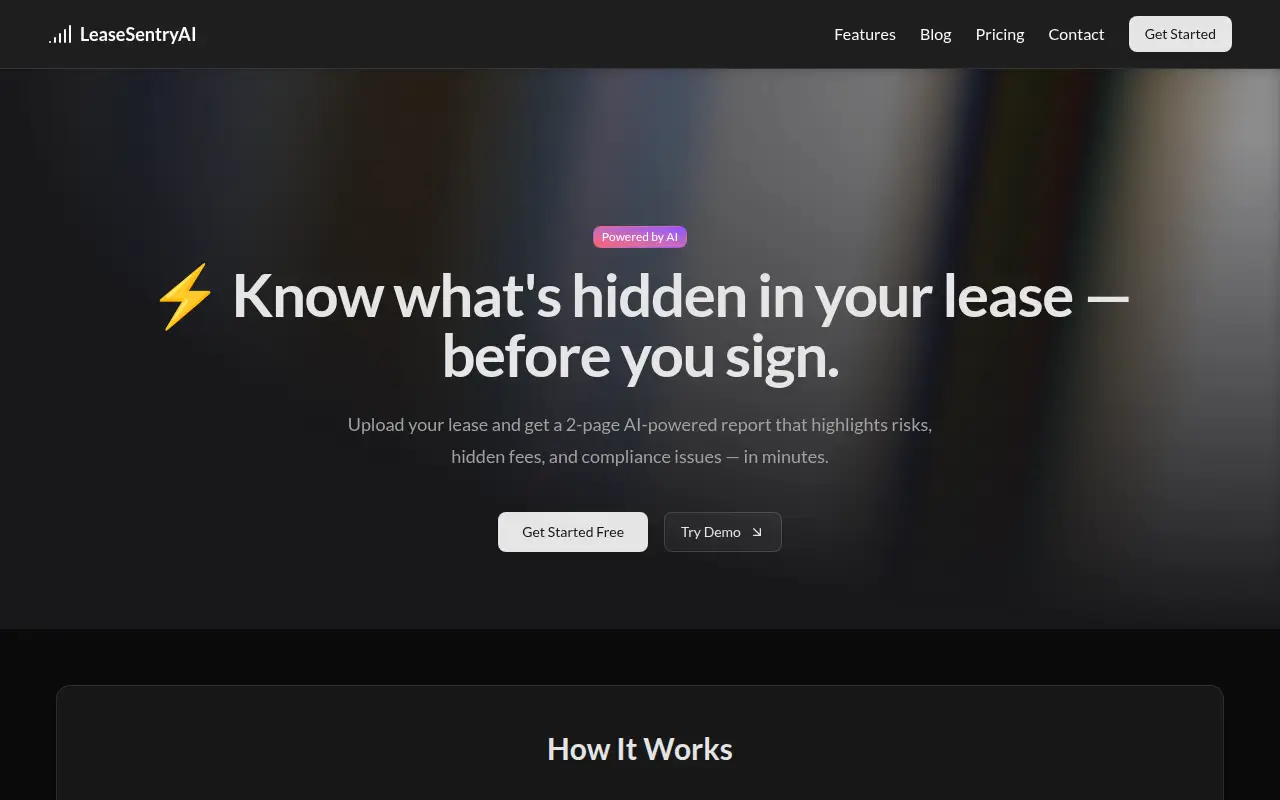 Lease Sentry AI