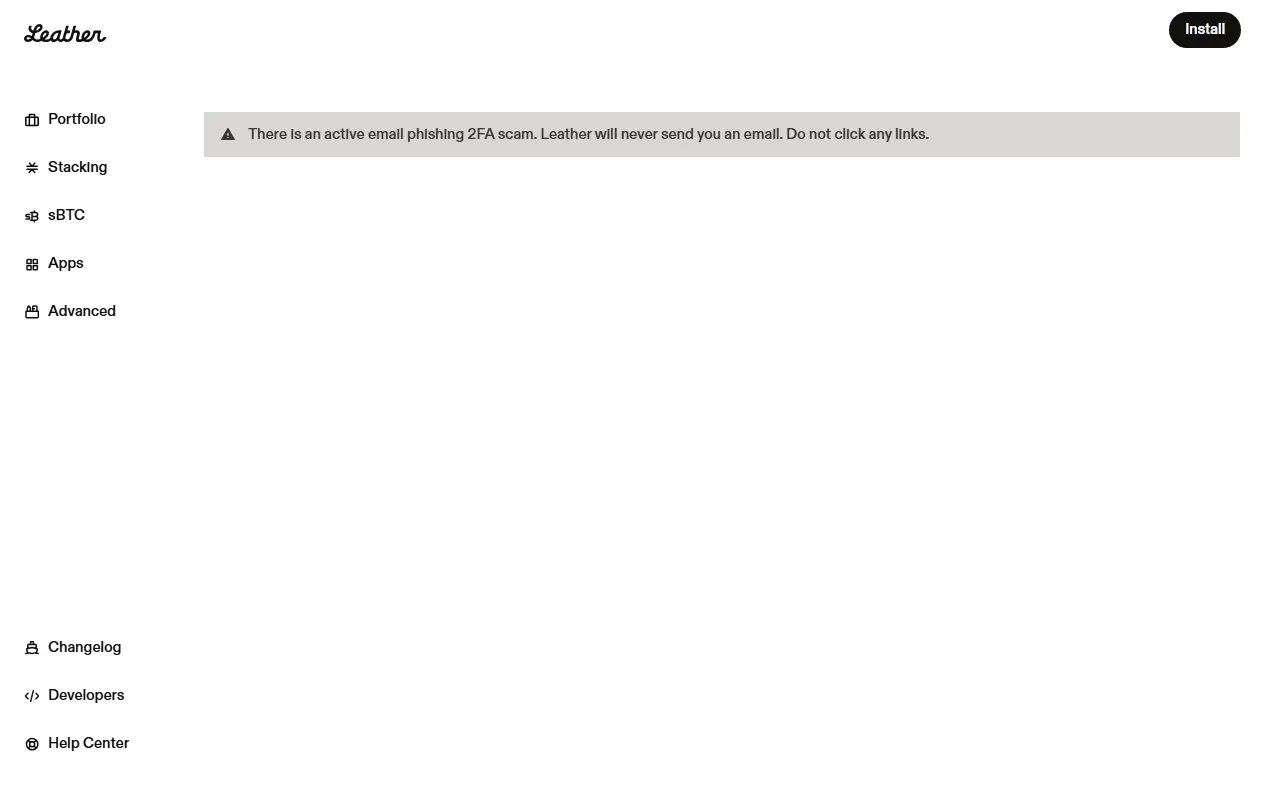 Leather Mobile App 