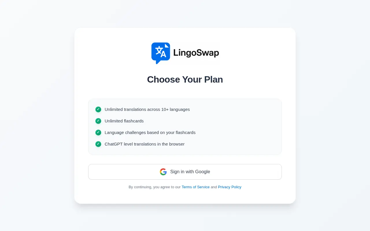 LingoSwap