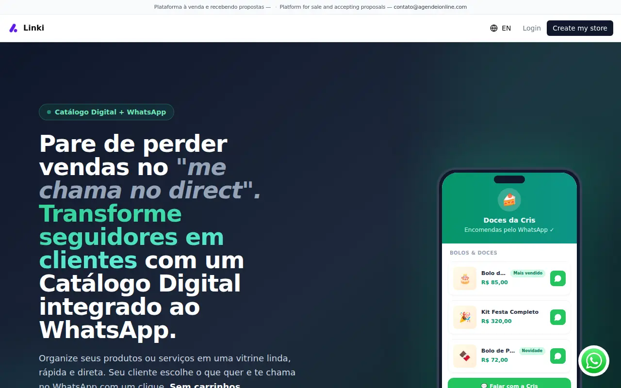 Linki Tecnologia e Sistemas Web