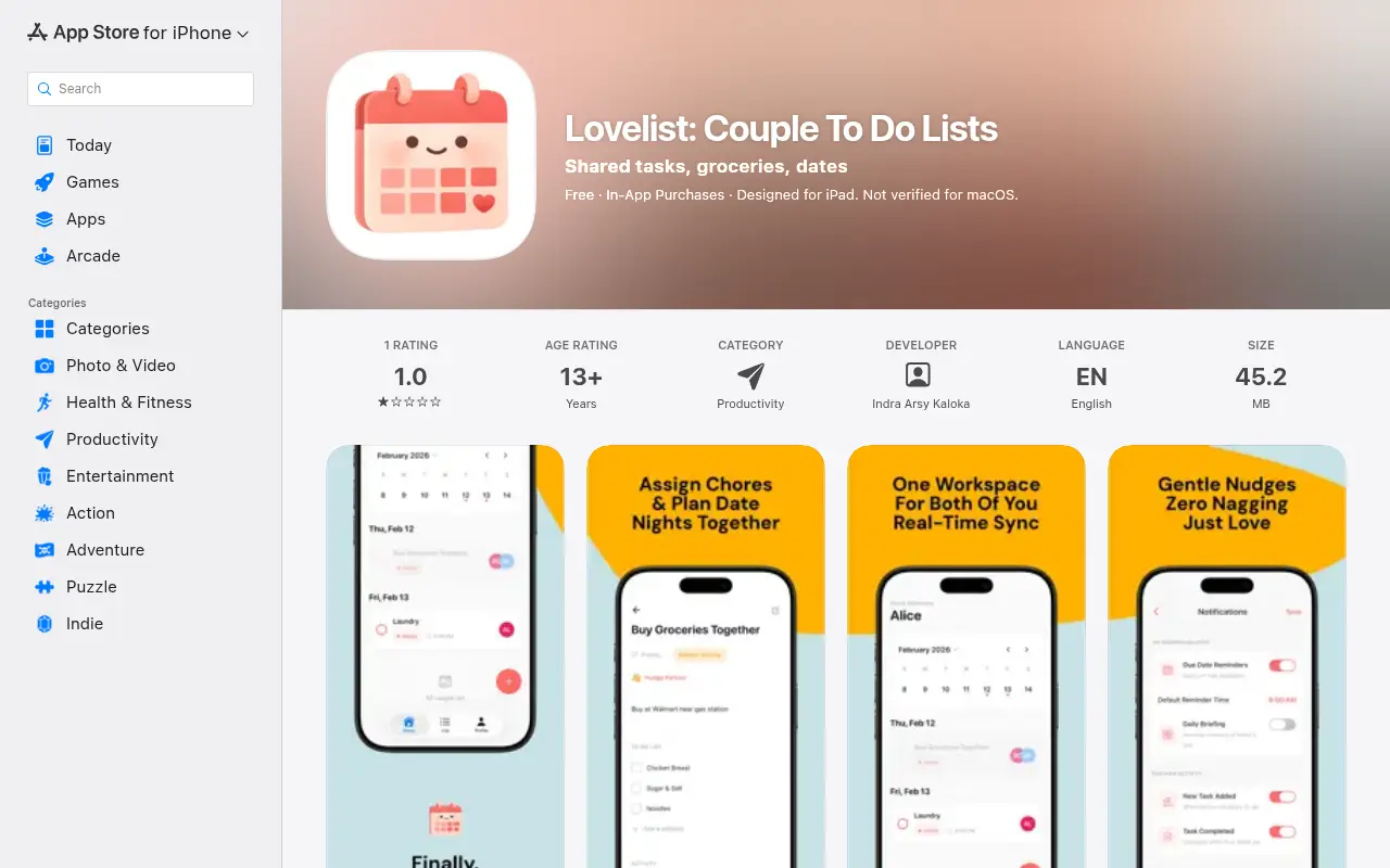 Lovelist