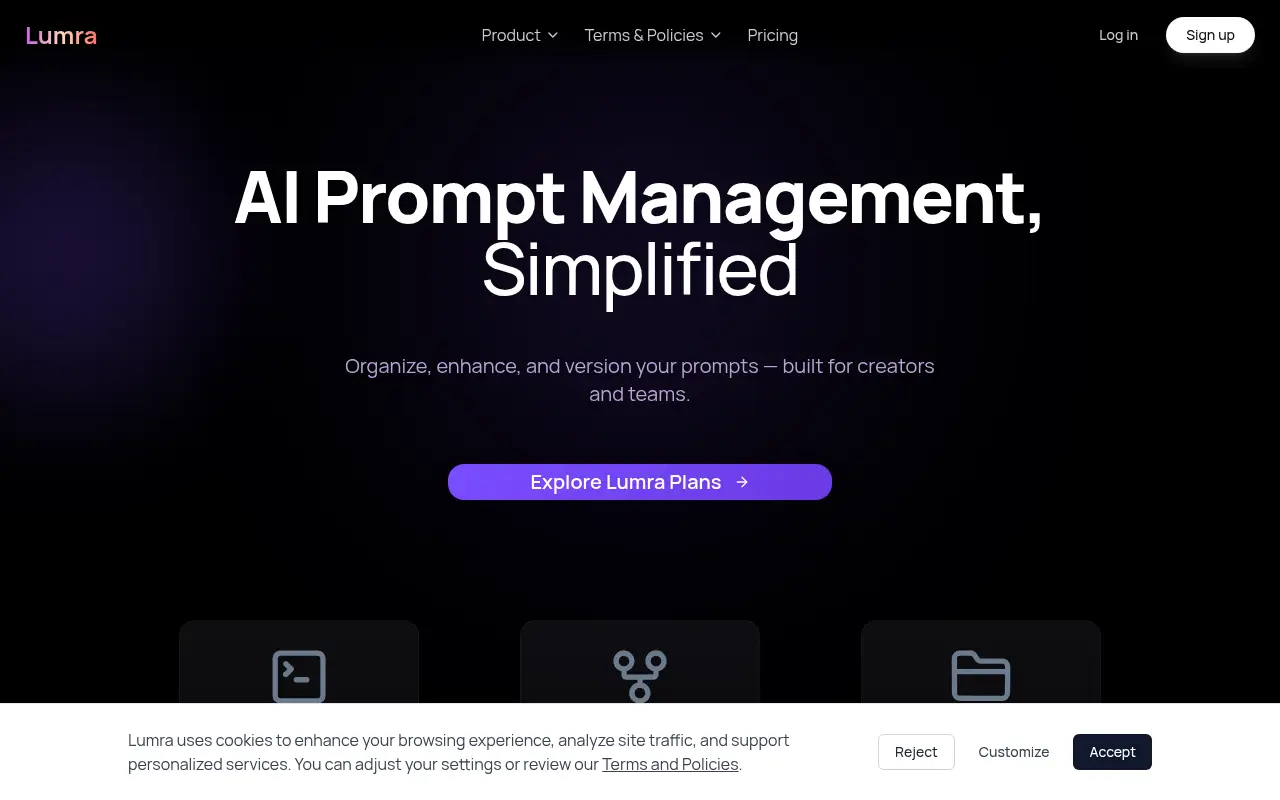 Lumra Prompt Manager