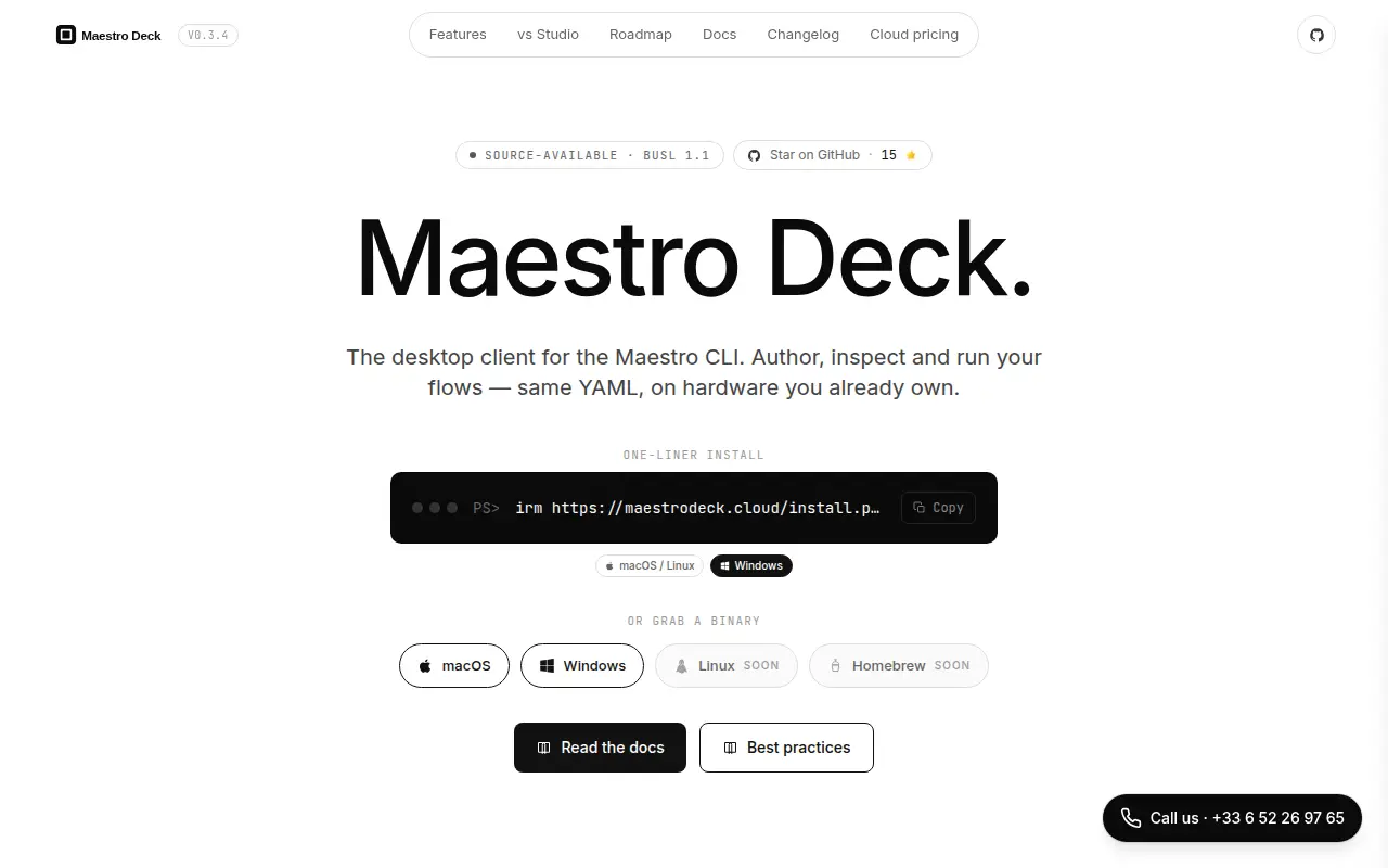 Maestro Deck