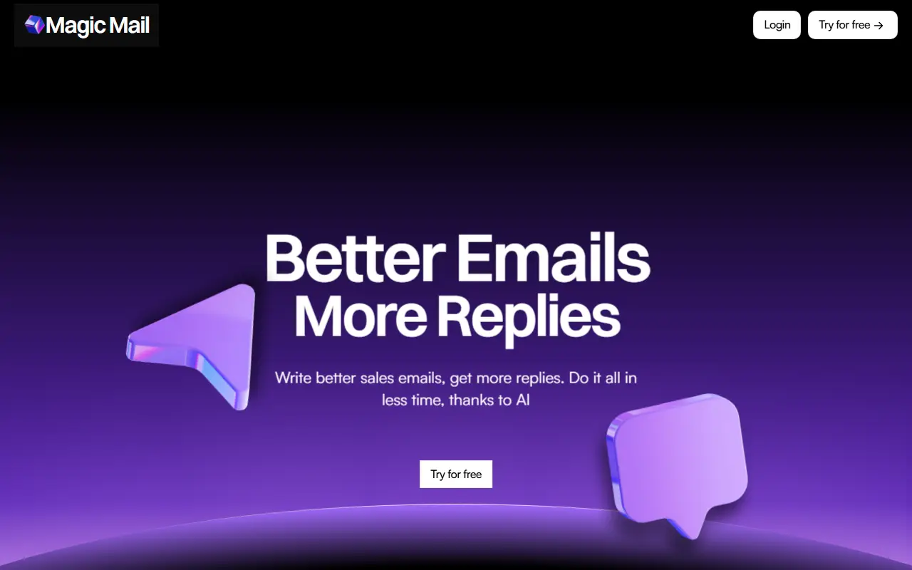 MagicMail: AI email generator